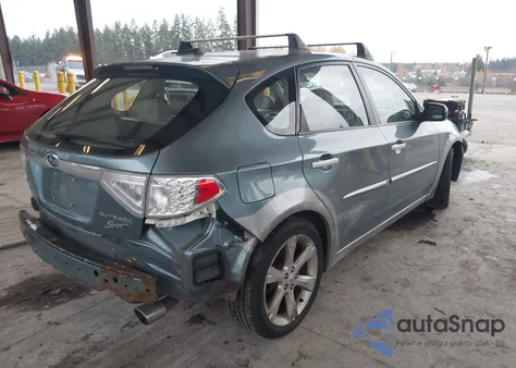 2010 Subaru Impreza Outback Sport из США, поврежденный, VIN JF1GH6D61AH810285
